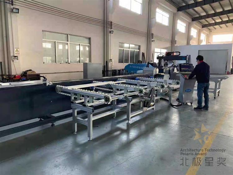 智能自动线高精度双头锯自动上下料高效装置
